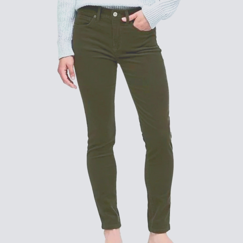 BANANA REPUBLIC 'Skinny Fit' Corduroy Pants (10)